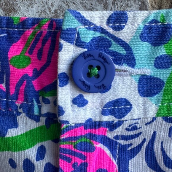 Lilly Pulitzer Colorful Floral The Callahan Shorts Women's Size 0 - Picture 8 of 10